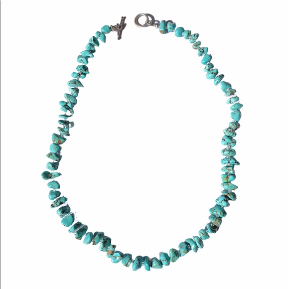 Turquoise Beaded Necklace - Picture 2 of 6